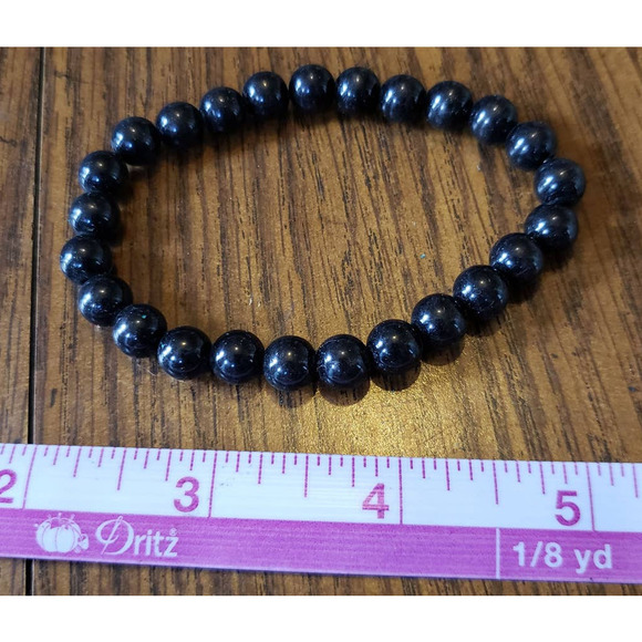 Lot of 5 Womans Vintage Beaded Elastic Friendship Bracelets - Picture 2 of 15